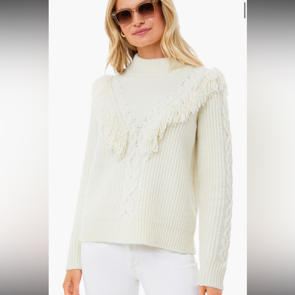 Tuckernuck wool fringe sweater